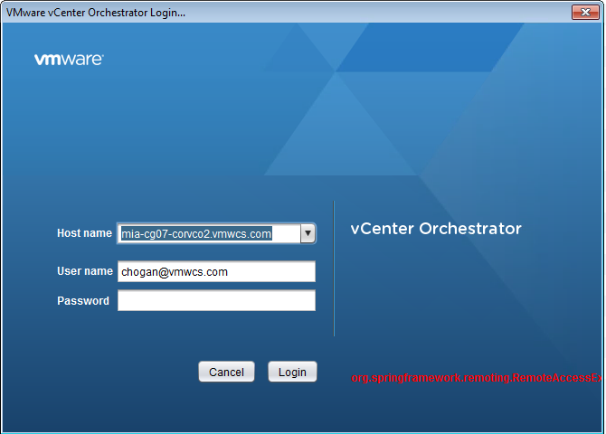 Some Weird VCO Client Login Messages CormacHogan
